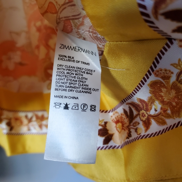 Zimmermann Brightside Angled Hem Skirt - Picture 12 of 16